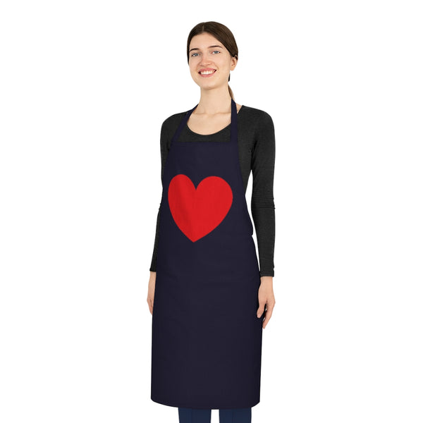 Big Red Heart 100% Cotton Apron