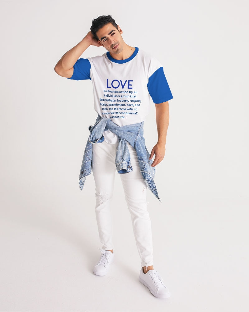 LOVE IS Men's Premium Heavyweight Tee