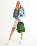 Green Fusion Canvas Backpack