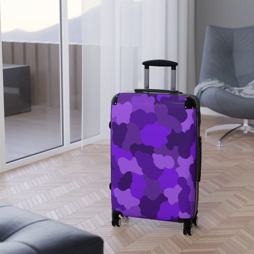 Purple Fusion Suitcases