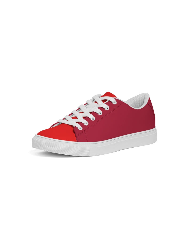 Berry Cherry Ladies Faux-Leather Sneaker