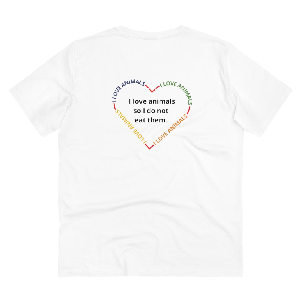 Vegan Heart Organic Men's Tee