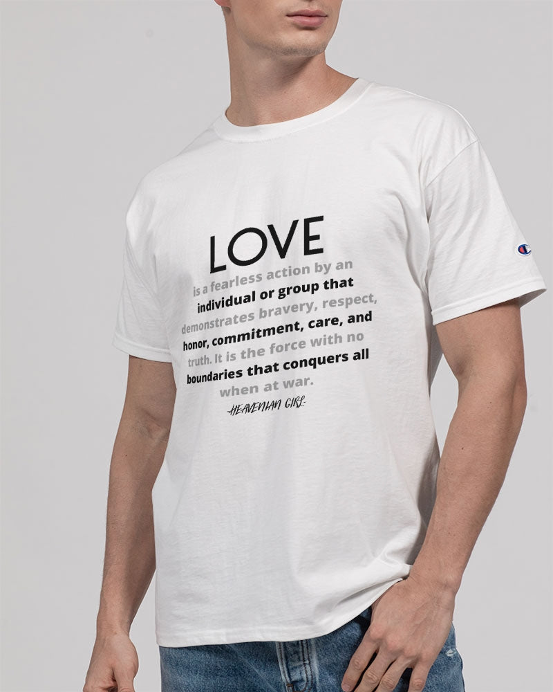 LOVE IS Men's Tee | Champion