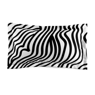 Zebra Print Microfiber Pillow Sham