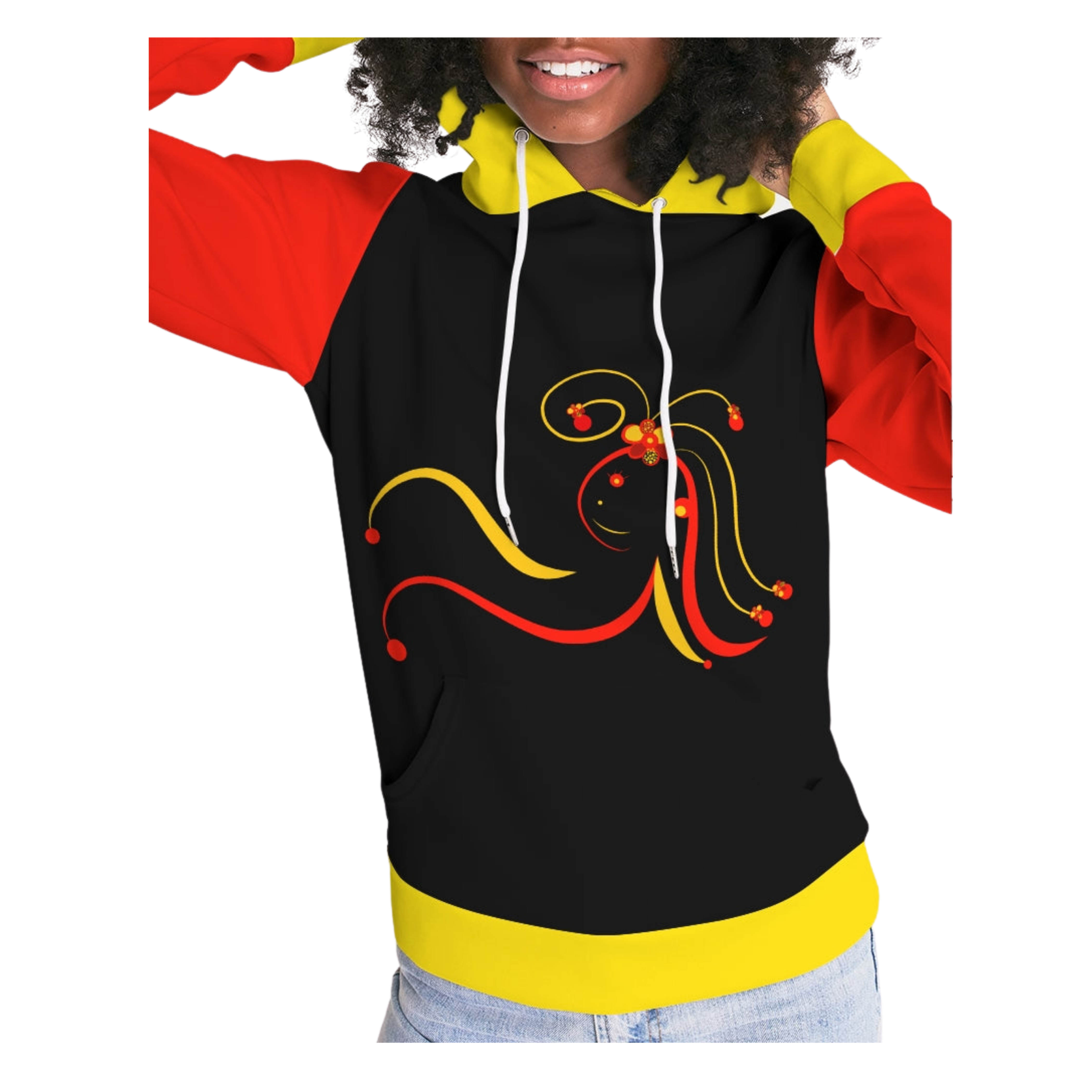 Don't Forget To Stretch Ladies Hoodie