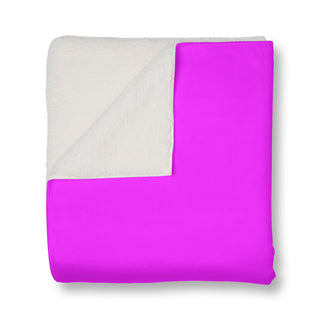 Hot Pink Sherpa Blanket