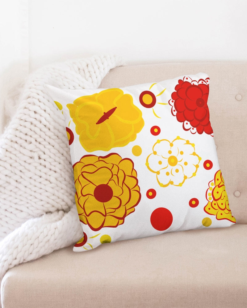 Sunshine Bouquet 20x20 Throw Pillow Case - 0