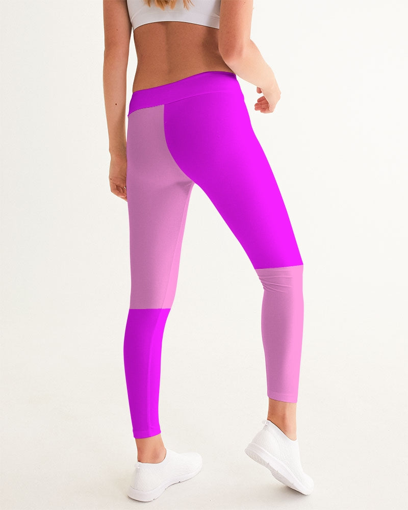 Pink Pink Ladies Yoga Pants - 0