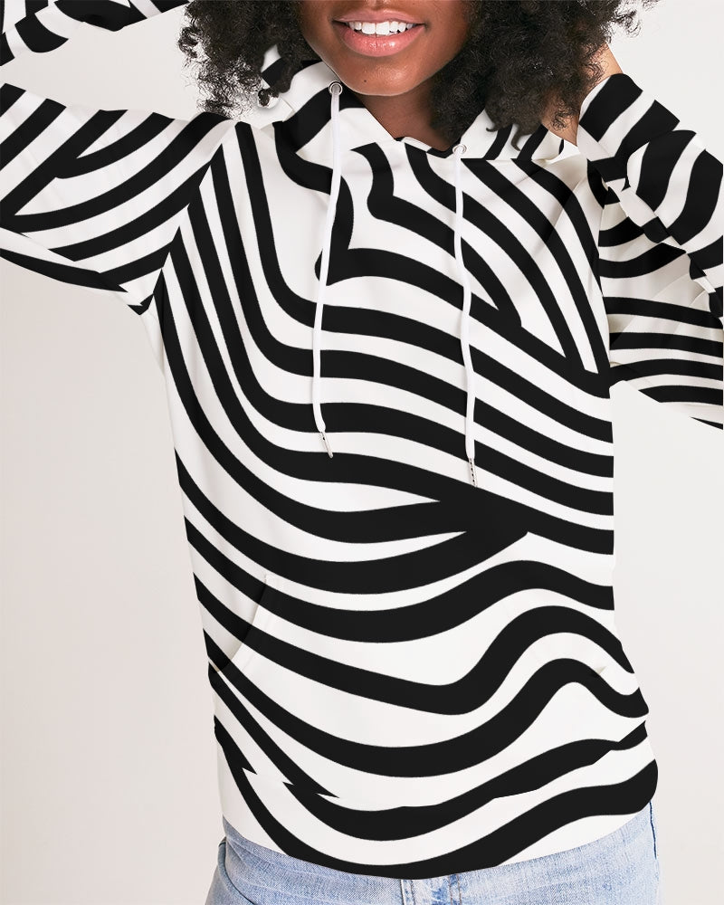 Zebra Print Ladies Hoodie