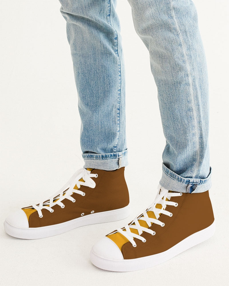 Brown Sugar Hightop Men's Shoes