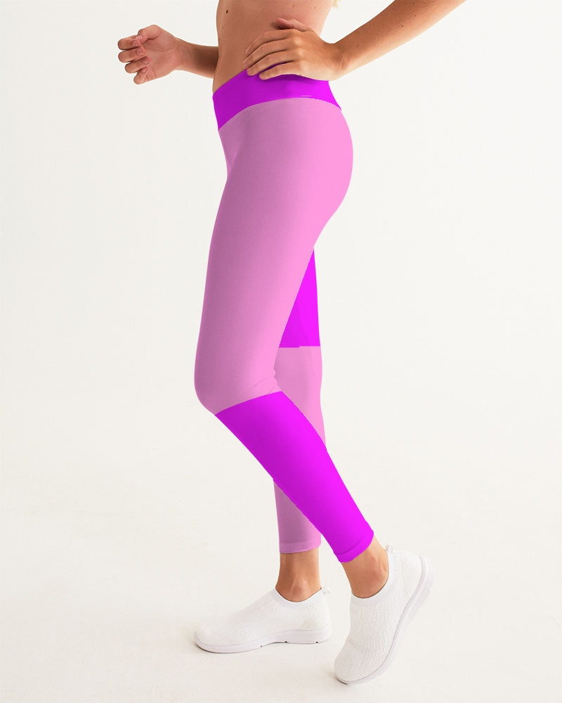 Pink Pink Ladies Yoga Pants