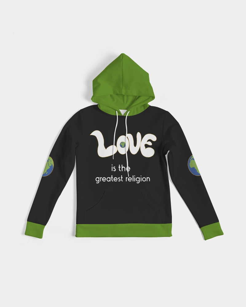 Love Is The Greatest Religion Ladies Hoodie