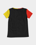 Don't Forget To Stretch Ladies V-Neck Tee