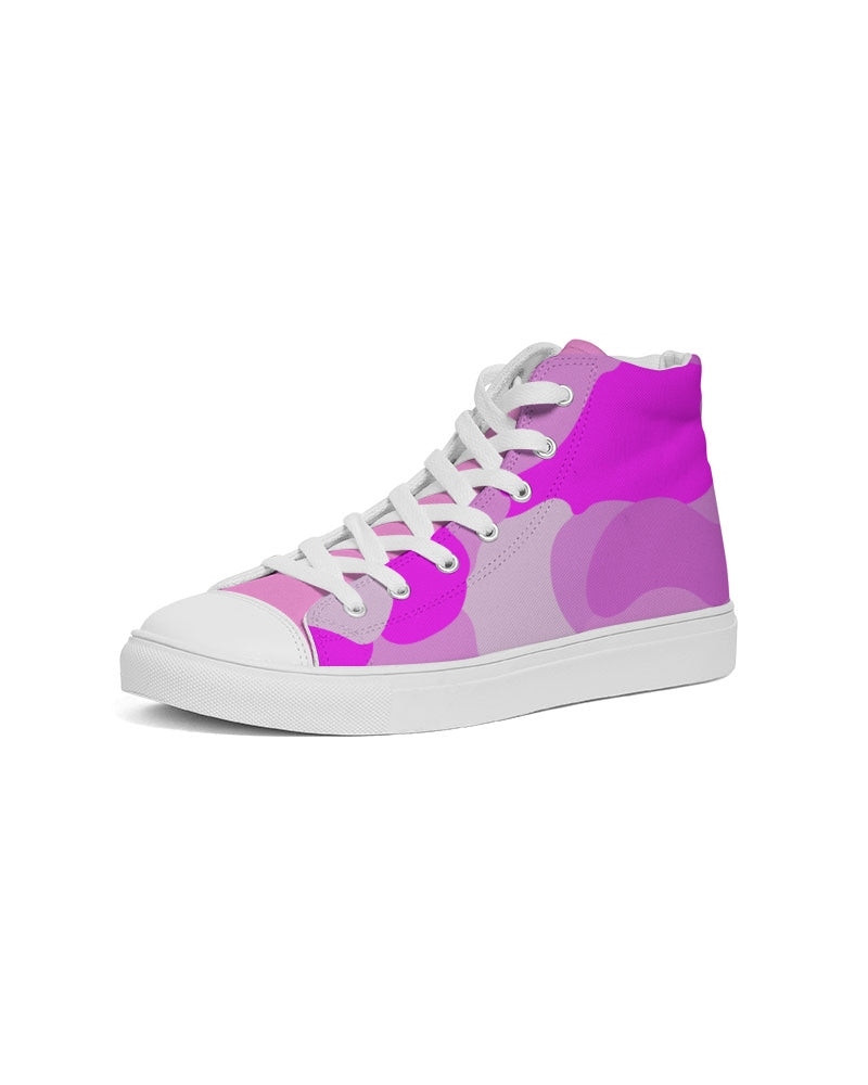 Pink Fusion Ladies Hightop Canvas Shoe