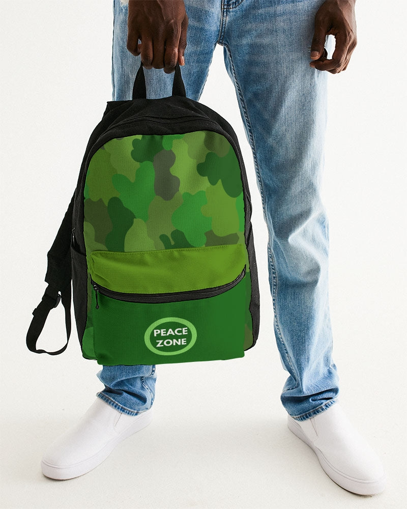 Green Fusion Canvas Backpack - 0