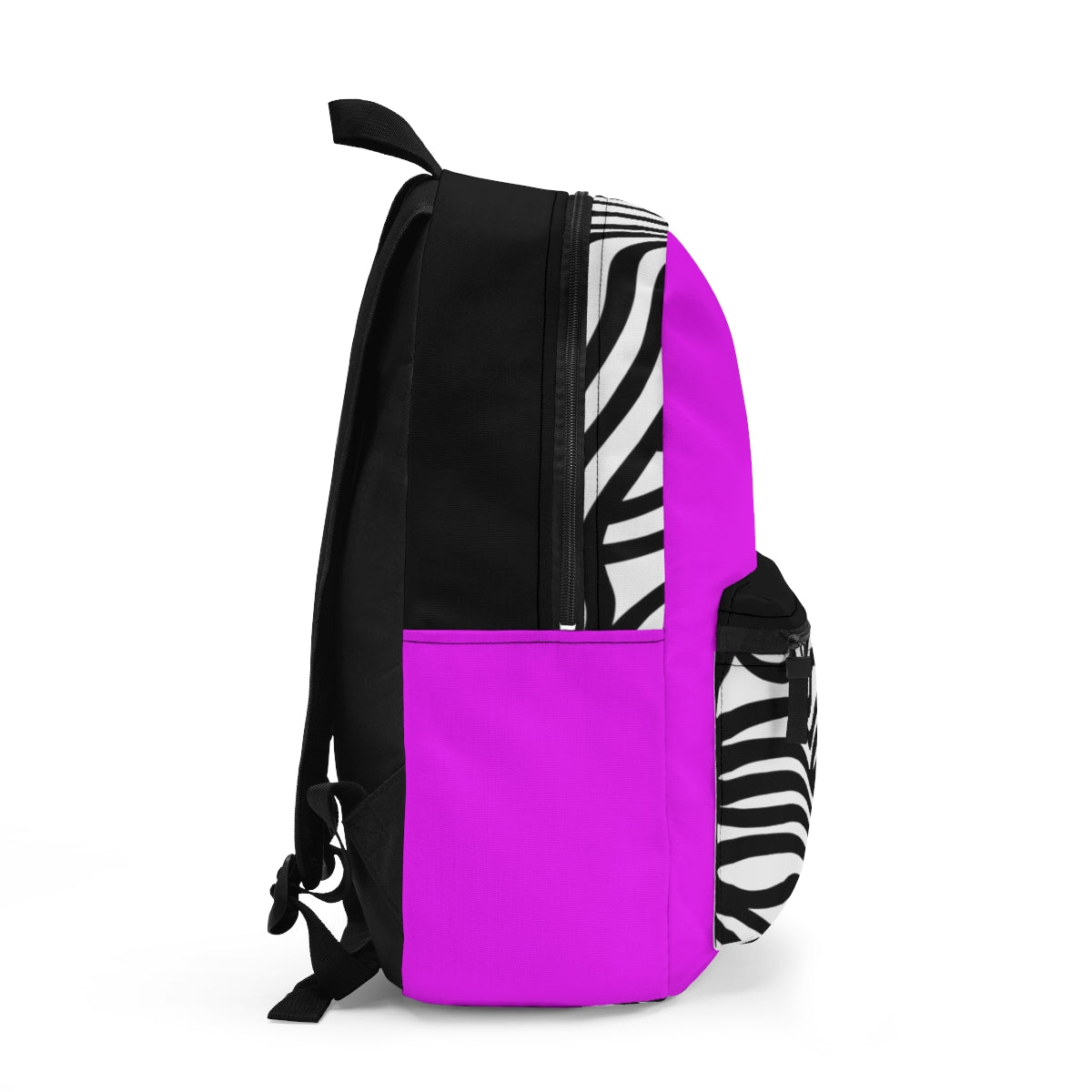 HOT PINK ZEBRA BACK PACK