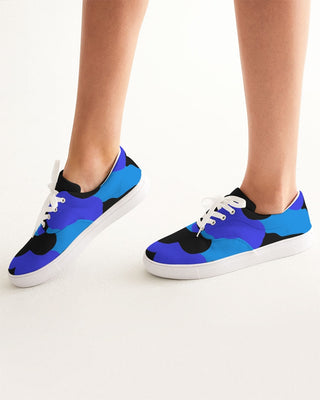 Deep Water Ladies Lace Up Canvas Shoe