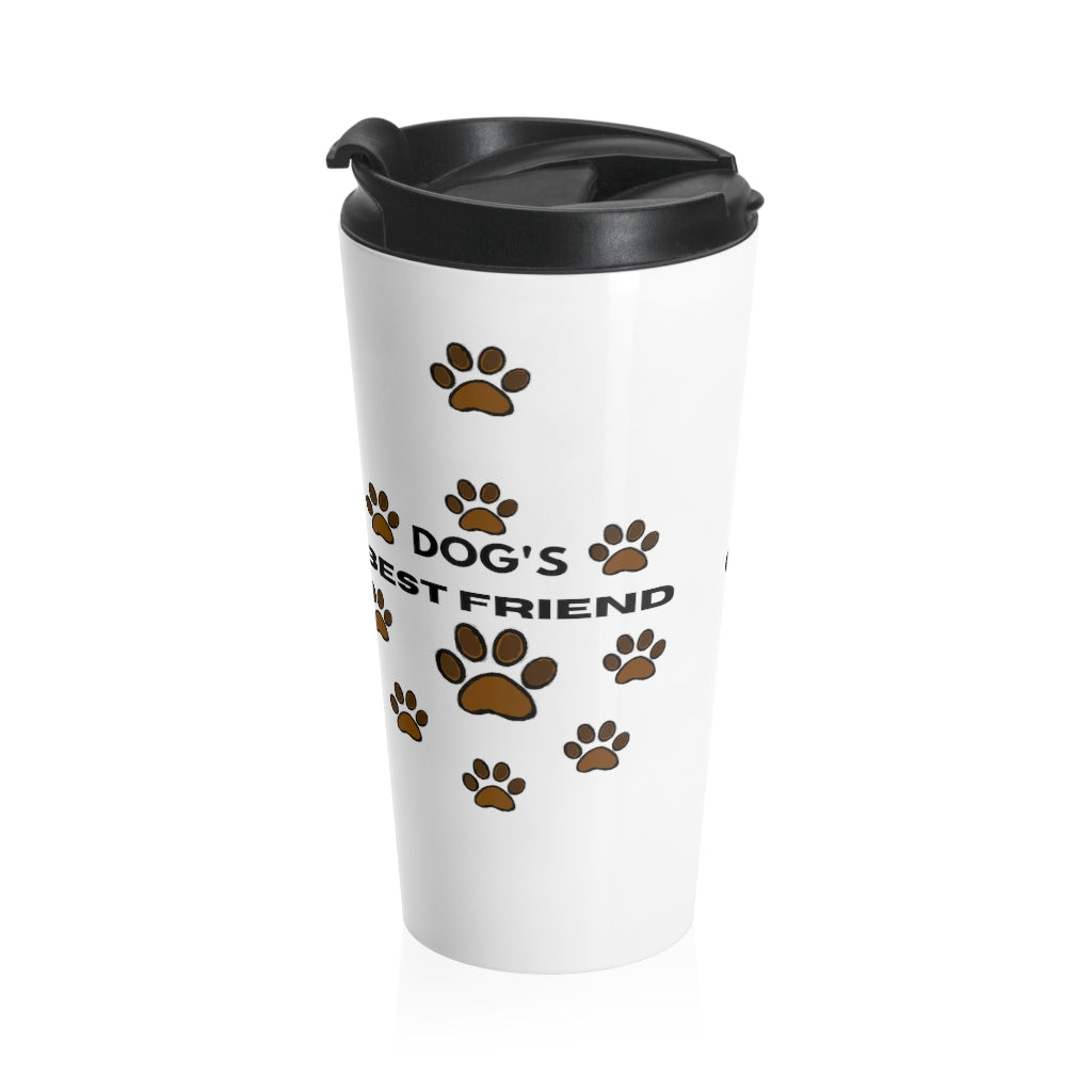 Dog's Best Friend Stainless Steel Travel Mug