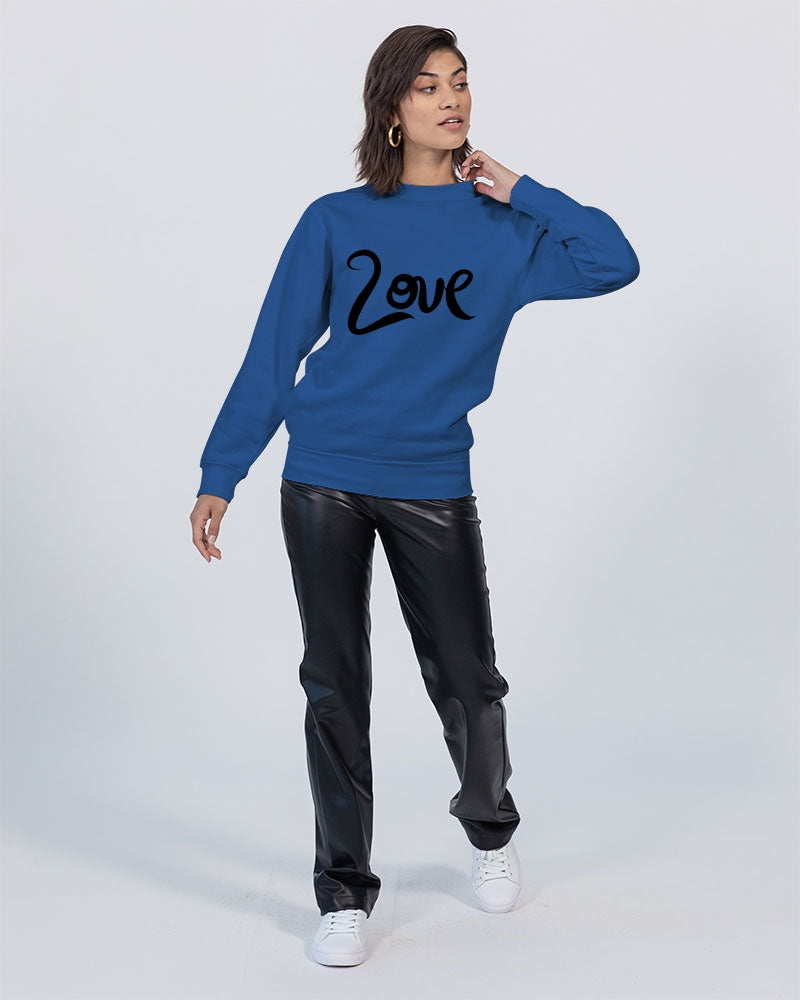 JUST LOVE Ladies Crewneck Sweatshirt