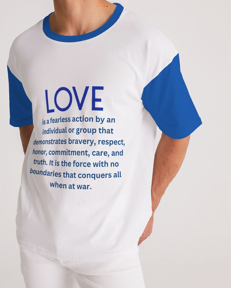 LOVE IS Men's Premium Heavyweight Tee