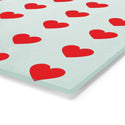 Valentine's Red Hearts Cutting Board