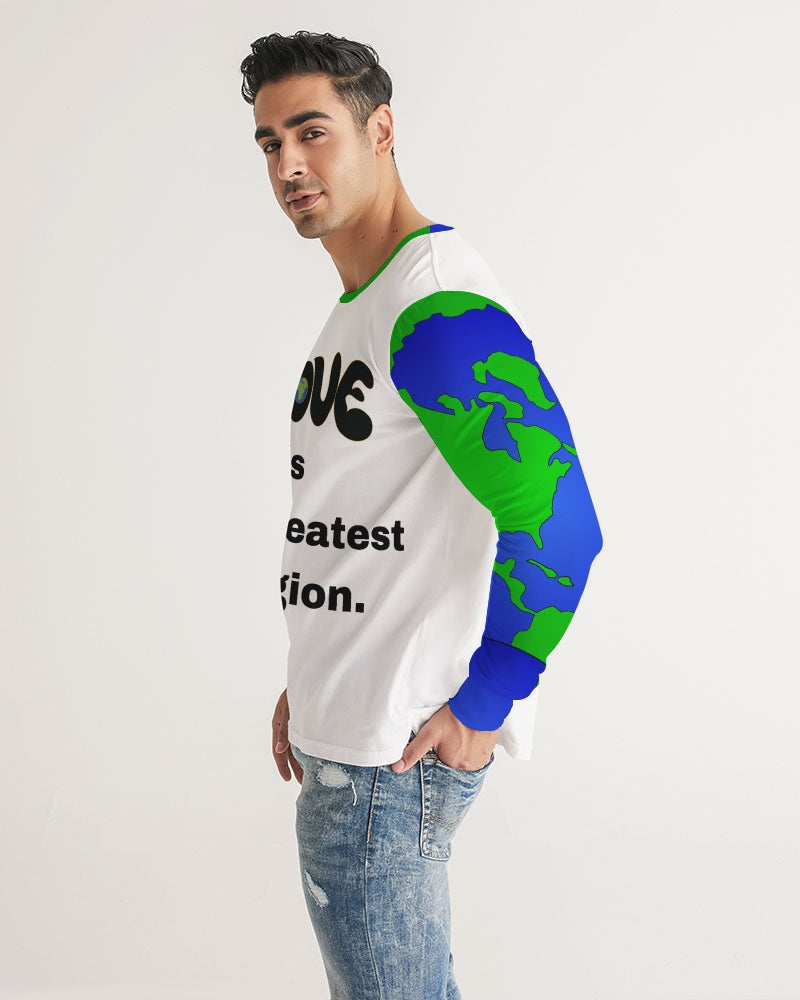 Love Is The Greatest Religion Men's Long Sleeve Tee