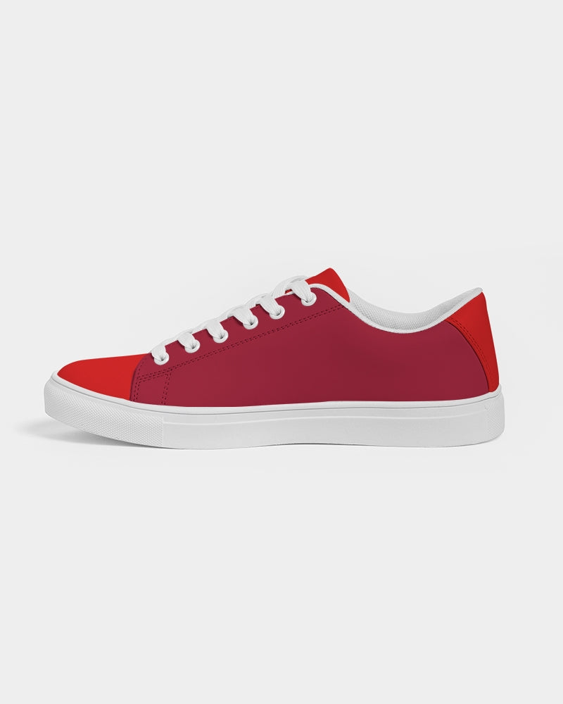 Berry Cherry Ladies Faux-Leather Sneaker