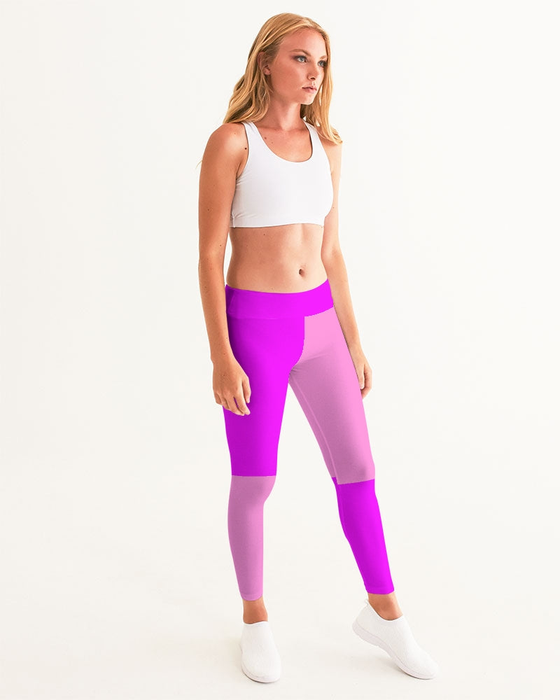 Pink Pink Ladies Yoga Pants