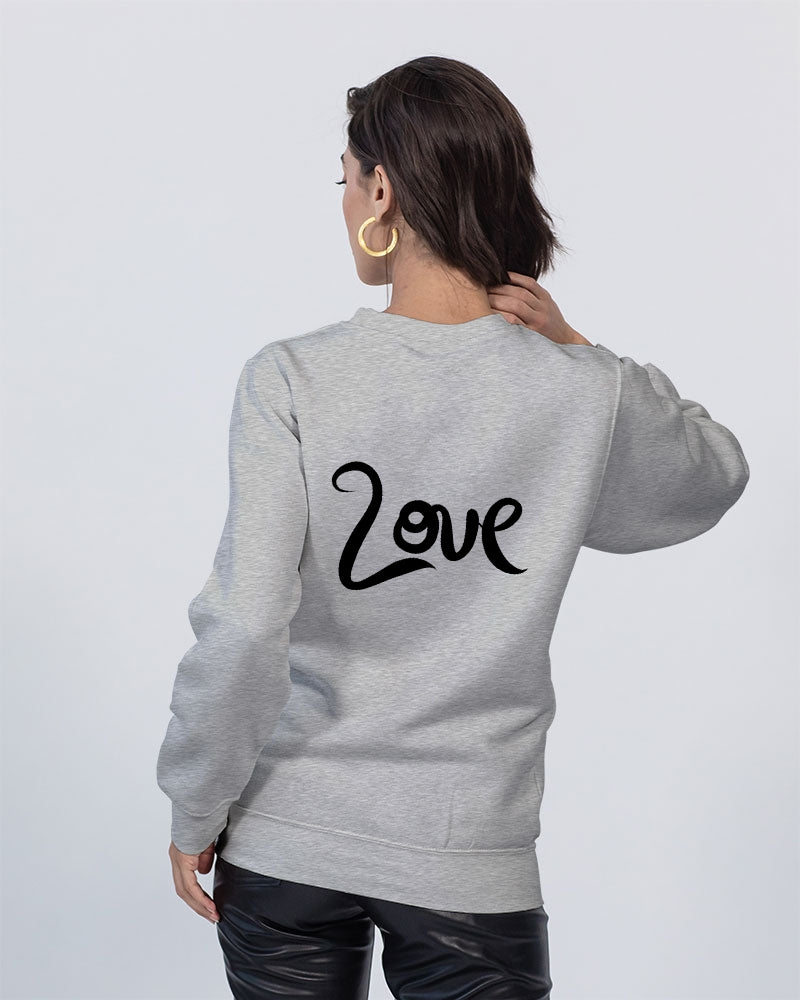 JUST LOVE Ladies Crewneck Sweatshirt