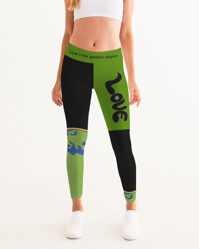 Love Is The Greatest Religion Yoga Pants