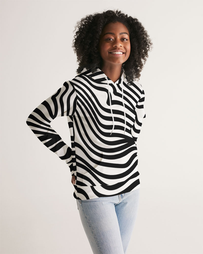 Zebra Print Ladies Hoodie