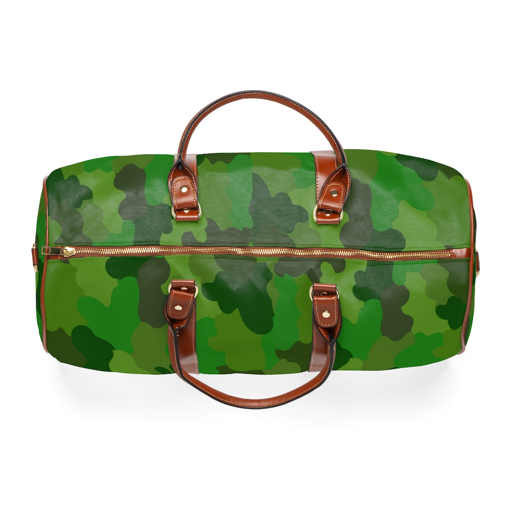 Waterproof Green Fusion Travel Bag