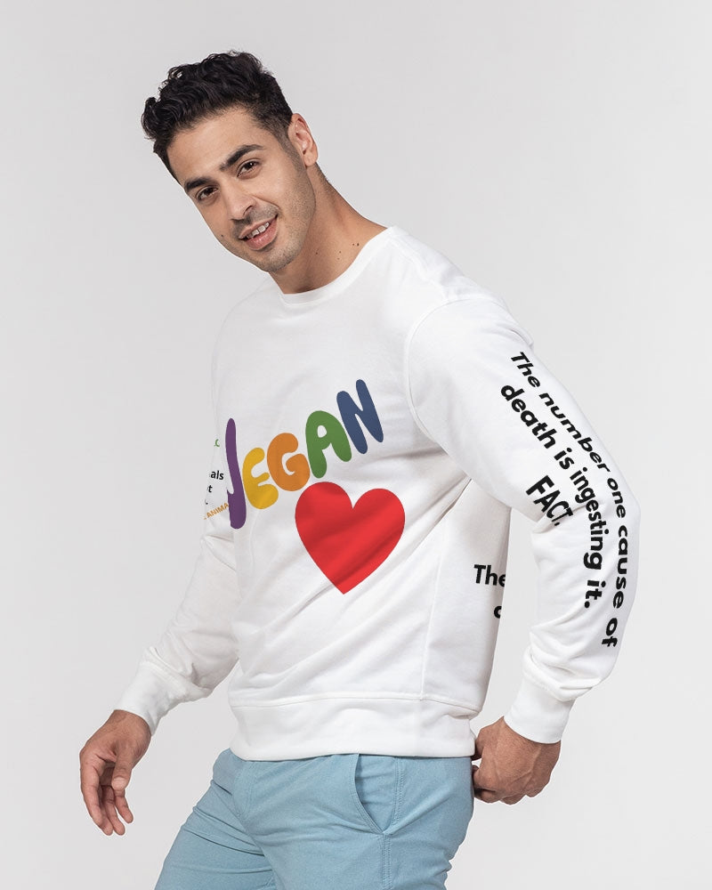 Vegan Heart Men's Pullover