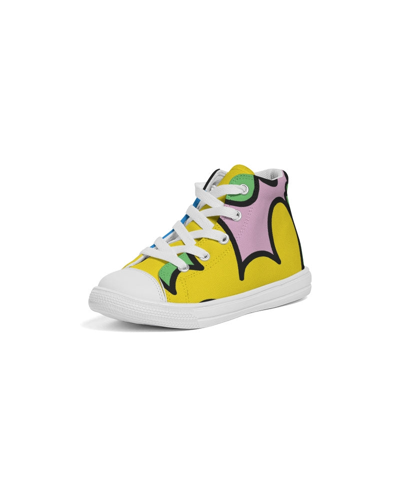 Color Wind Kids Hightop Canvas Shoe