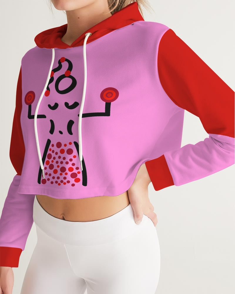 BALANCE Ladies Cropped Hoodie