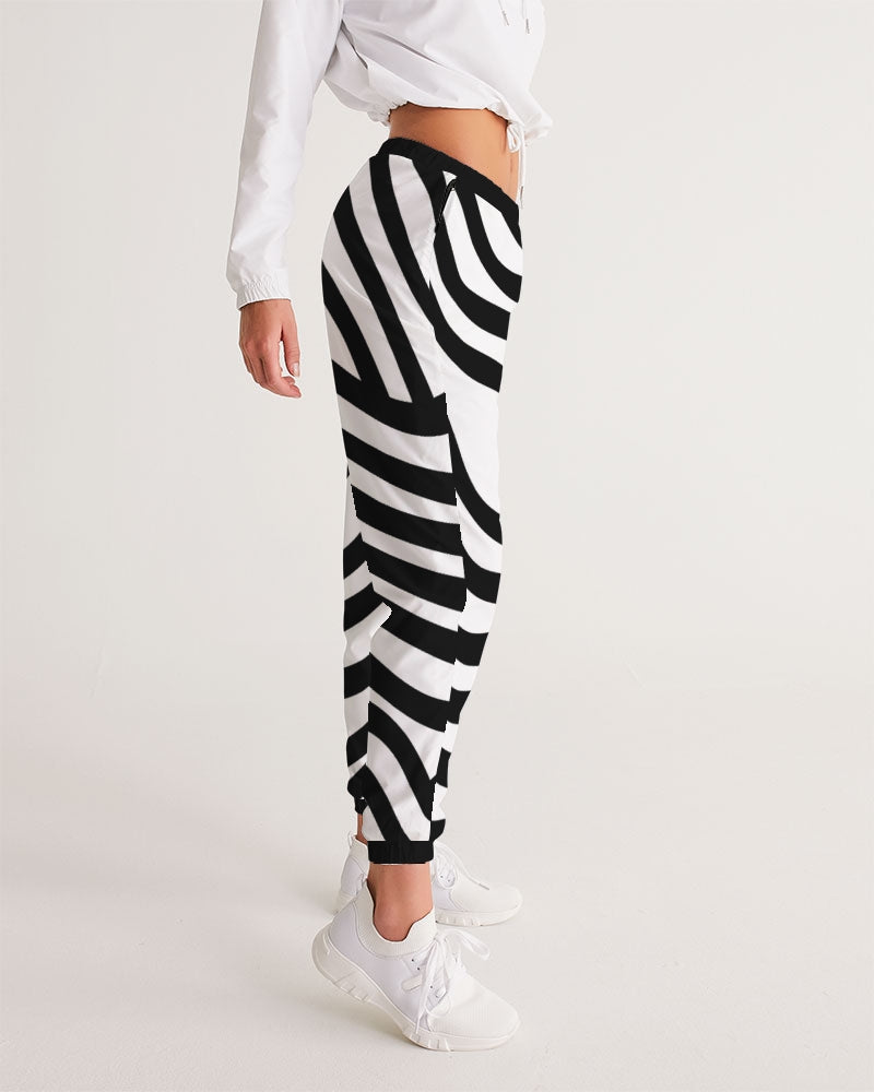 Zebra Print Ladies Track Pants