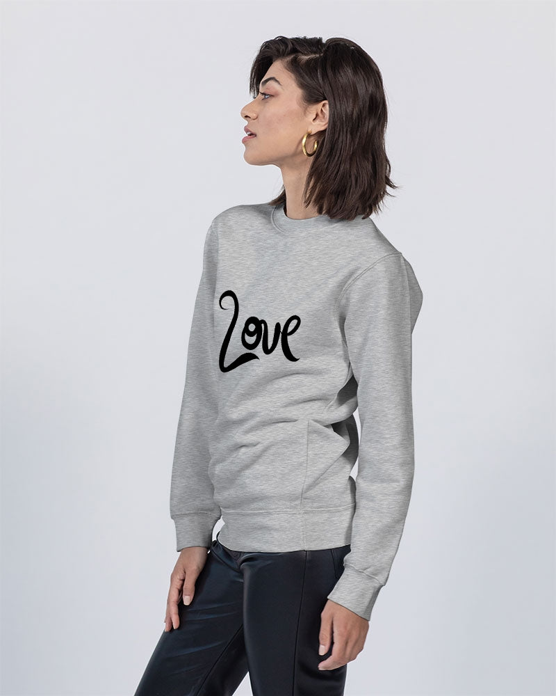 JUST LOVE Ladies Crewneck Sweatshirt