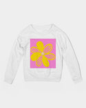 Sunflower Pink Girls Graphic Sweatshirt