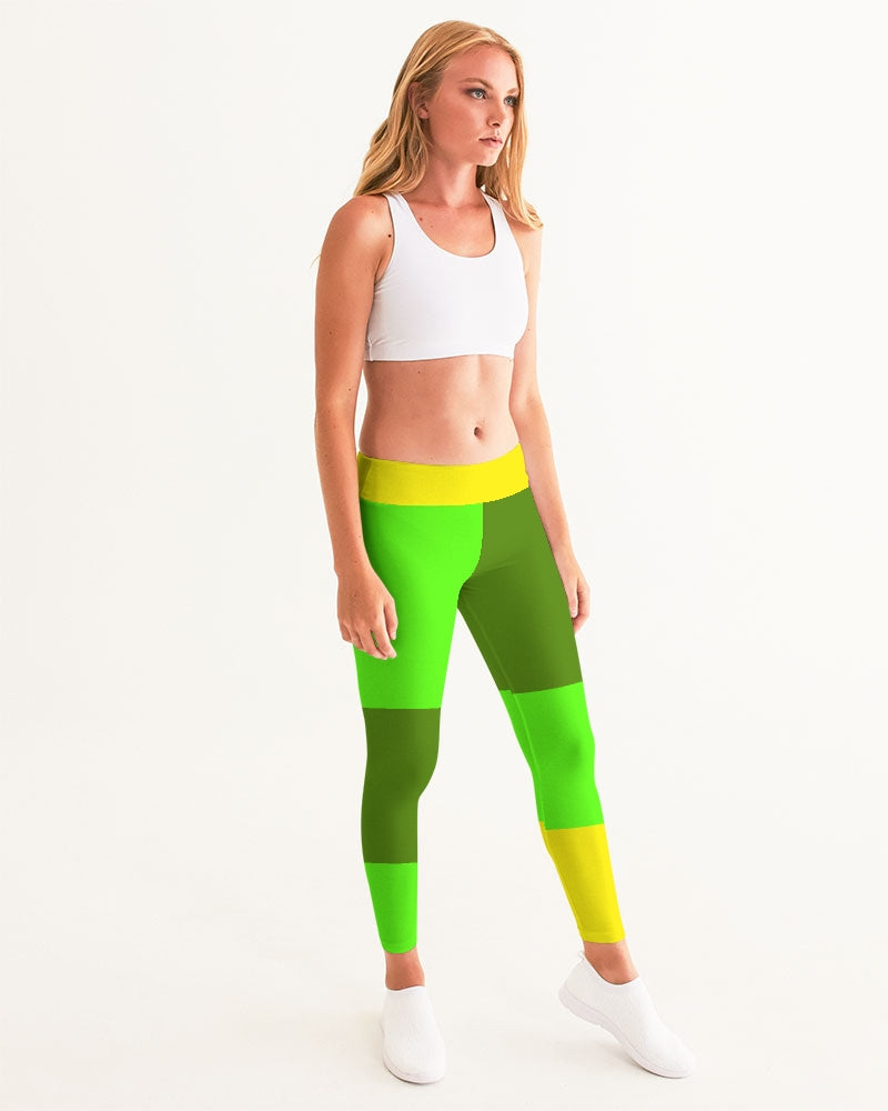 Lemon Lime Ladies Yoga Pants