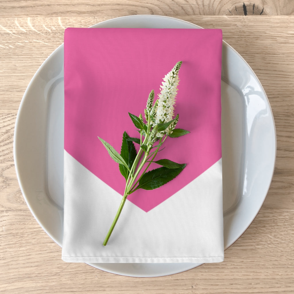 Big Pink Heart Napkins