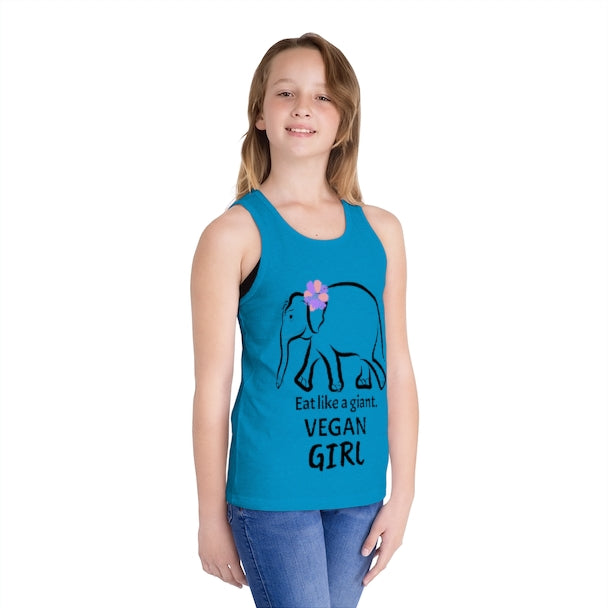 Eat Like A Giant Girls Jersey Tank Top