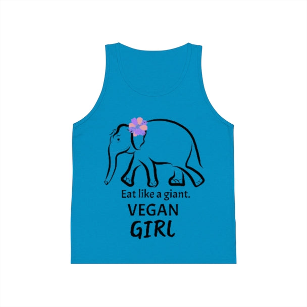 Eat Like A Giant Girls Jersey Tank Top