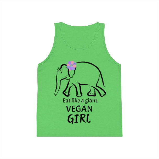 Eat Like A Giant Girls Jersey Tank Top