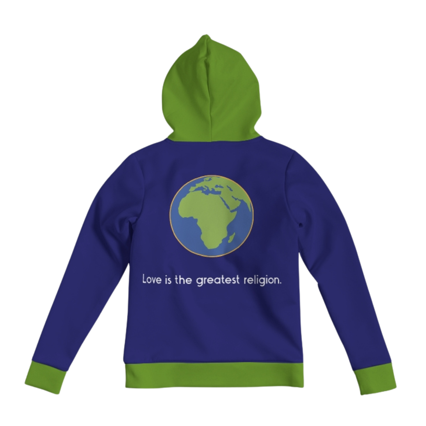 Love Is The Greatest Religion Ladies Hoodie