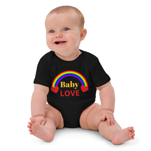 BABY LOVE Organic Cotton Baby Bodysuit