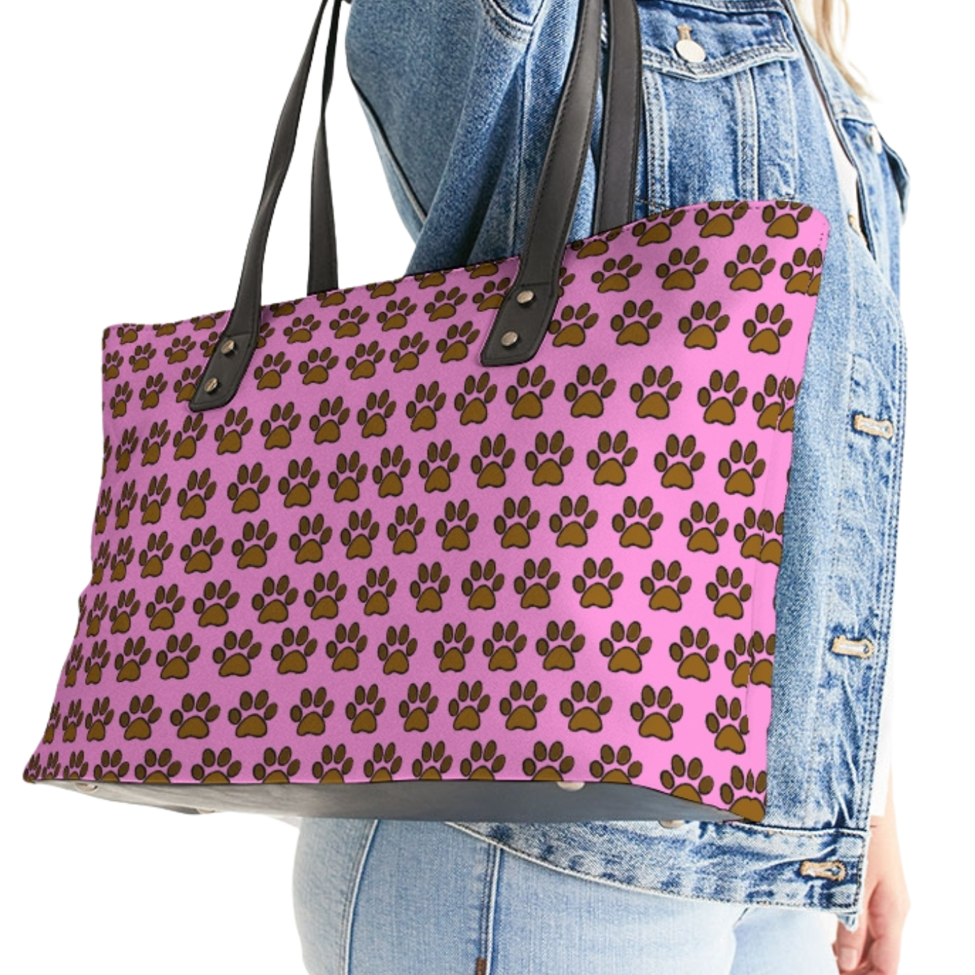 Dog's Best Friend Pink Stylish Tote - 0